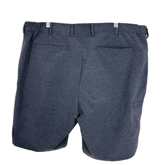 Greg Norman Mens Golf Tech Shorts Size 40 Blue 9" Inseam - Picture 2 of 7